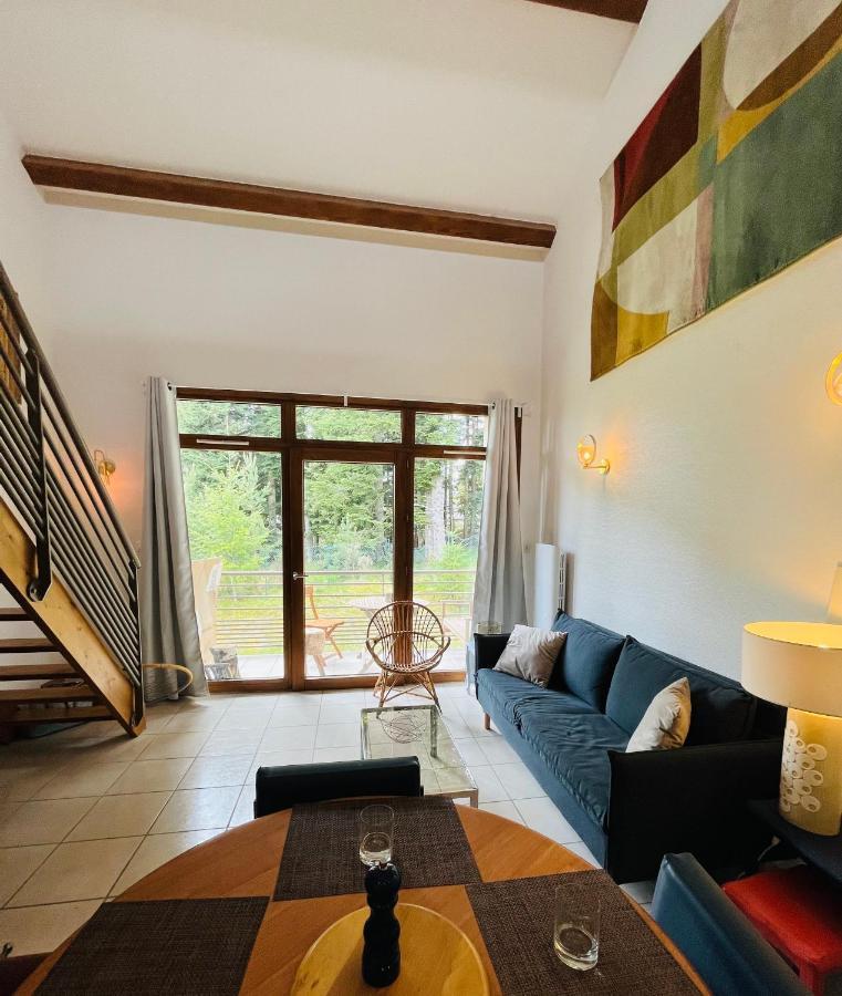 "Les Oiseaux" Avec Terrasse, Parking, Duplex Lägenhet Le Chambon-sur-Lignon Exteriör bild